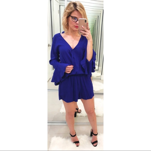 Indah Zuma Crossover Romper Citrus